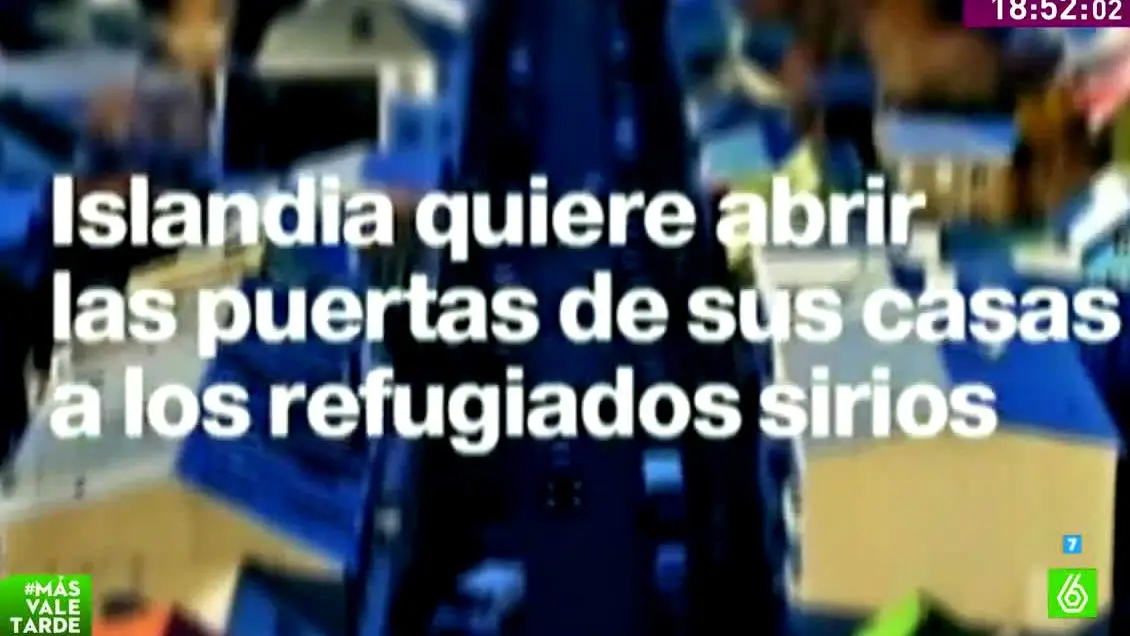 Los islandeses se suman a un llamamiento en las redes sociales para ofrecer sus hogares a quienes lo necesiten