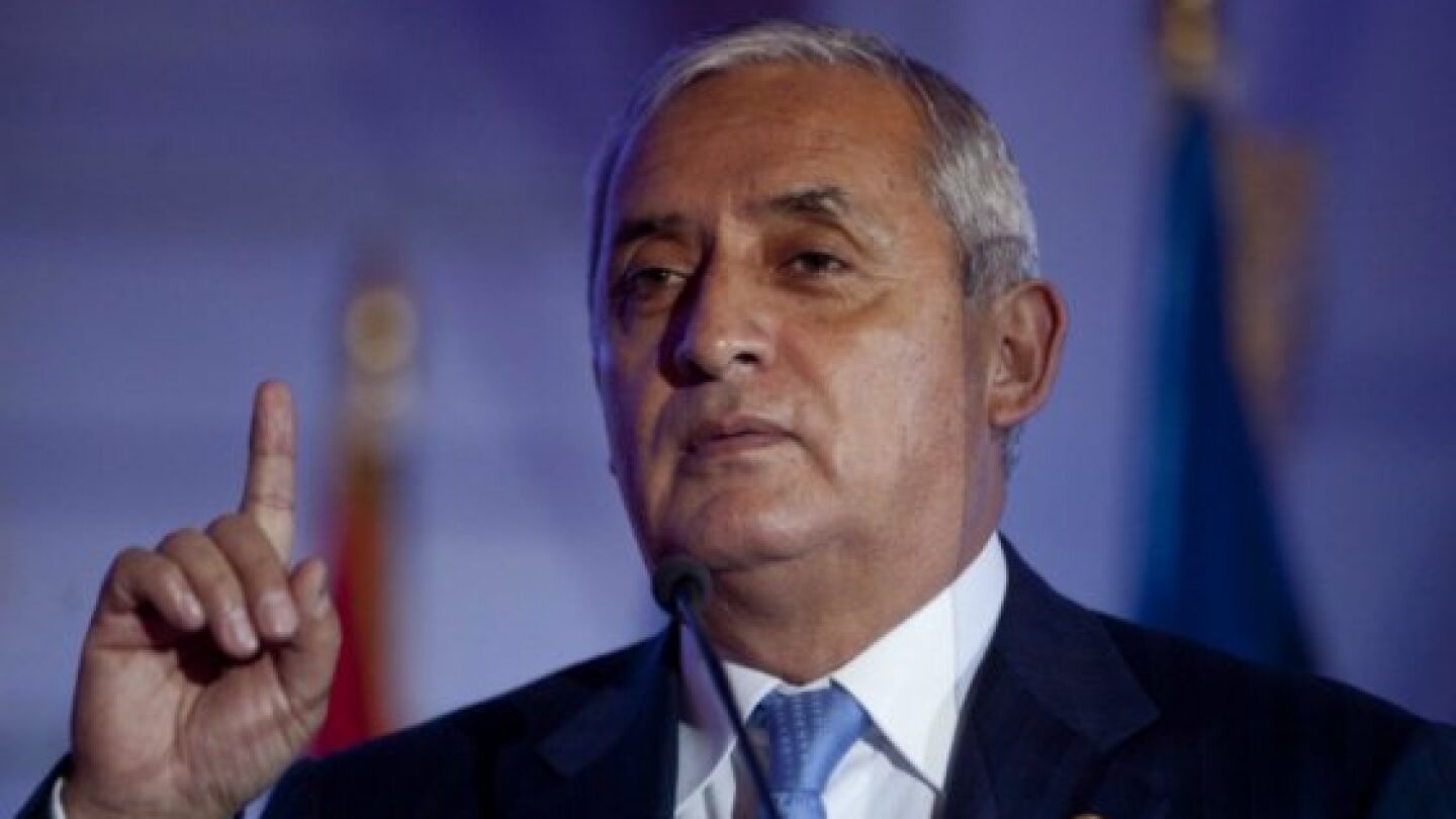 Presidente de Guatemala, Otto Fernando P&eacute;rez Molina