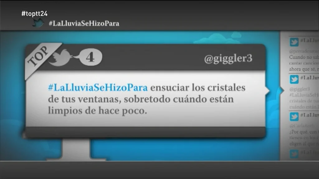 @giggler3: "La lluvia se hizo para ensuciar los cristales de tus ventanas, sobretodo cuando están limpios de hace poco"