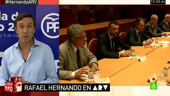 Rafael Hernando en ARV Rafael Hernando en ARV