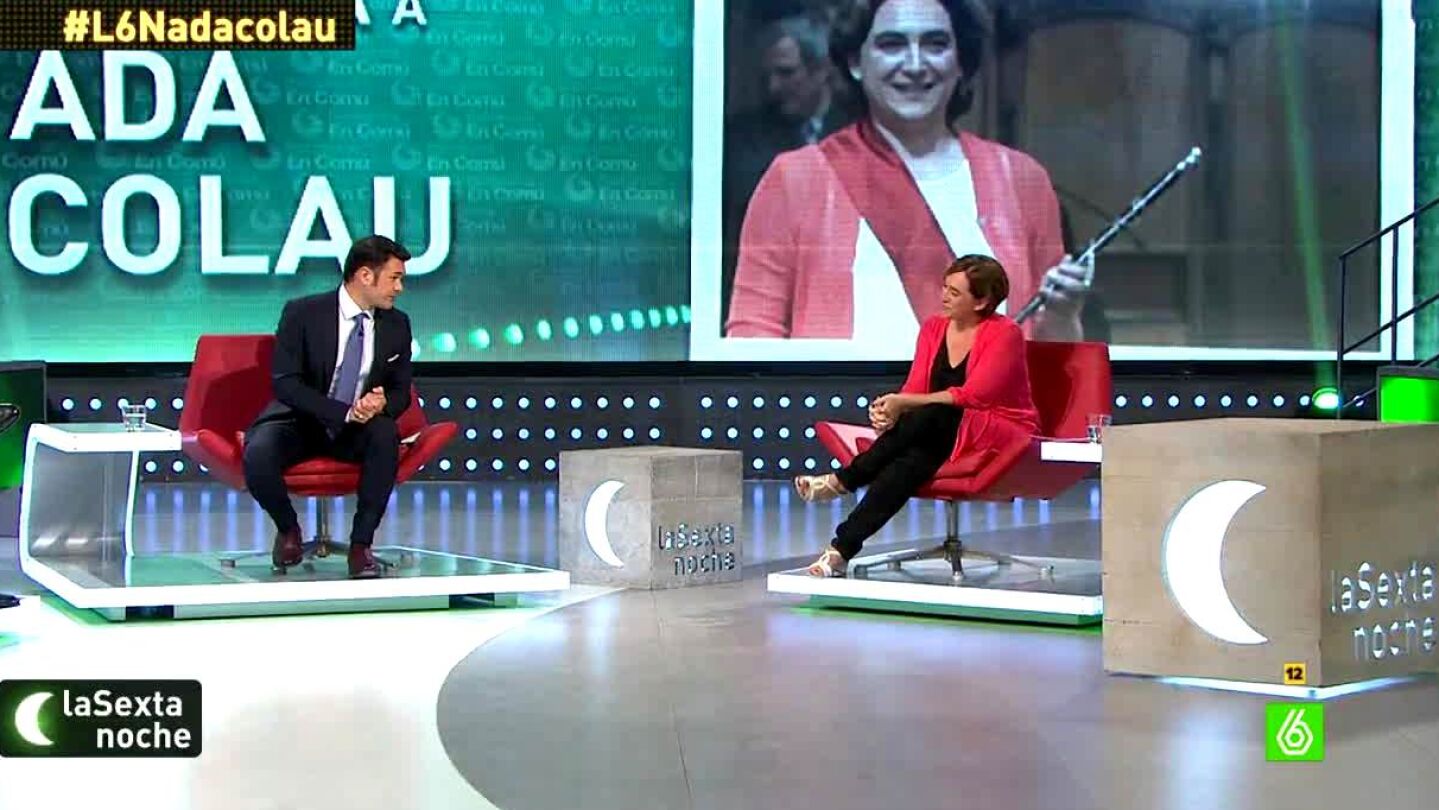 Ada Colau con I&ntilde;aki L&oacute;pez