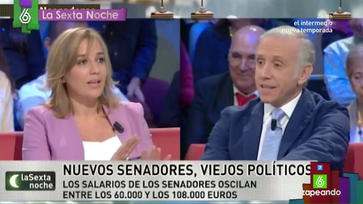 Quique Peinado: "¿Es cosa mía o estos dos ya están discutiendo con el piloto automático?" Quique Peinado: "¿Es cosa mía o estos dos ya están discutiendo con el piloto automático?"