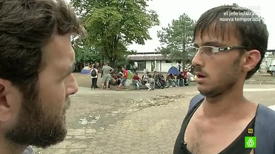 Gonzo entrevista a un joven Sirio Gonzo entrevista a un joven Sirio
