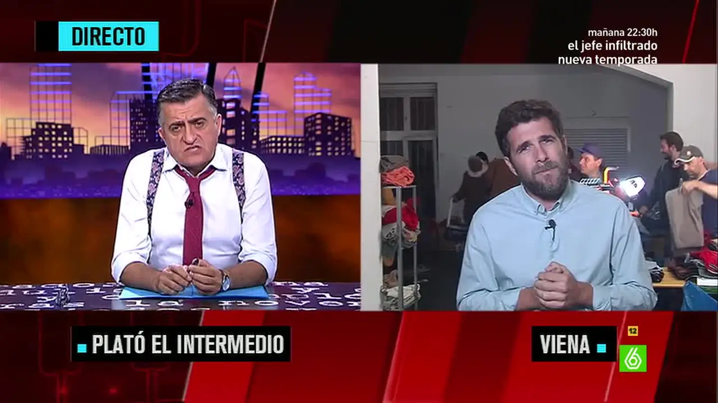 Gonzo: "Se sienten inmensamente afortunados los que han podido llegar a Austria o Alemania" Gonzo: "Se sienten inmensamente afortunados los que han podido llegar a Austria o Alemania"