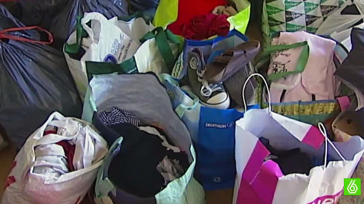Ropa para refugiados