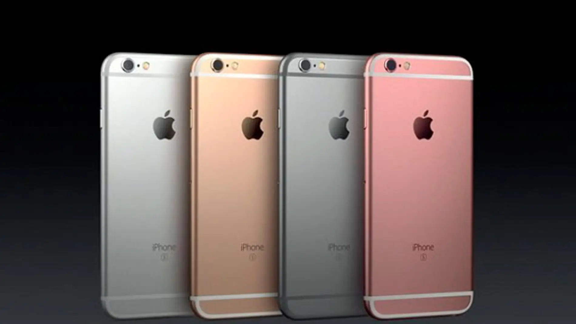 La gama de colores de los iPhone 6s