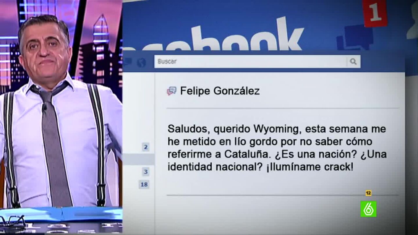 Wyoming y Sandra explican la noticia de FElipe Gonz&aacute;lez