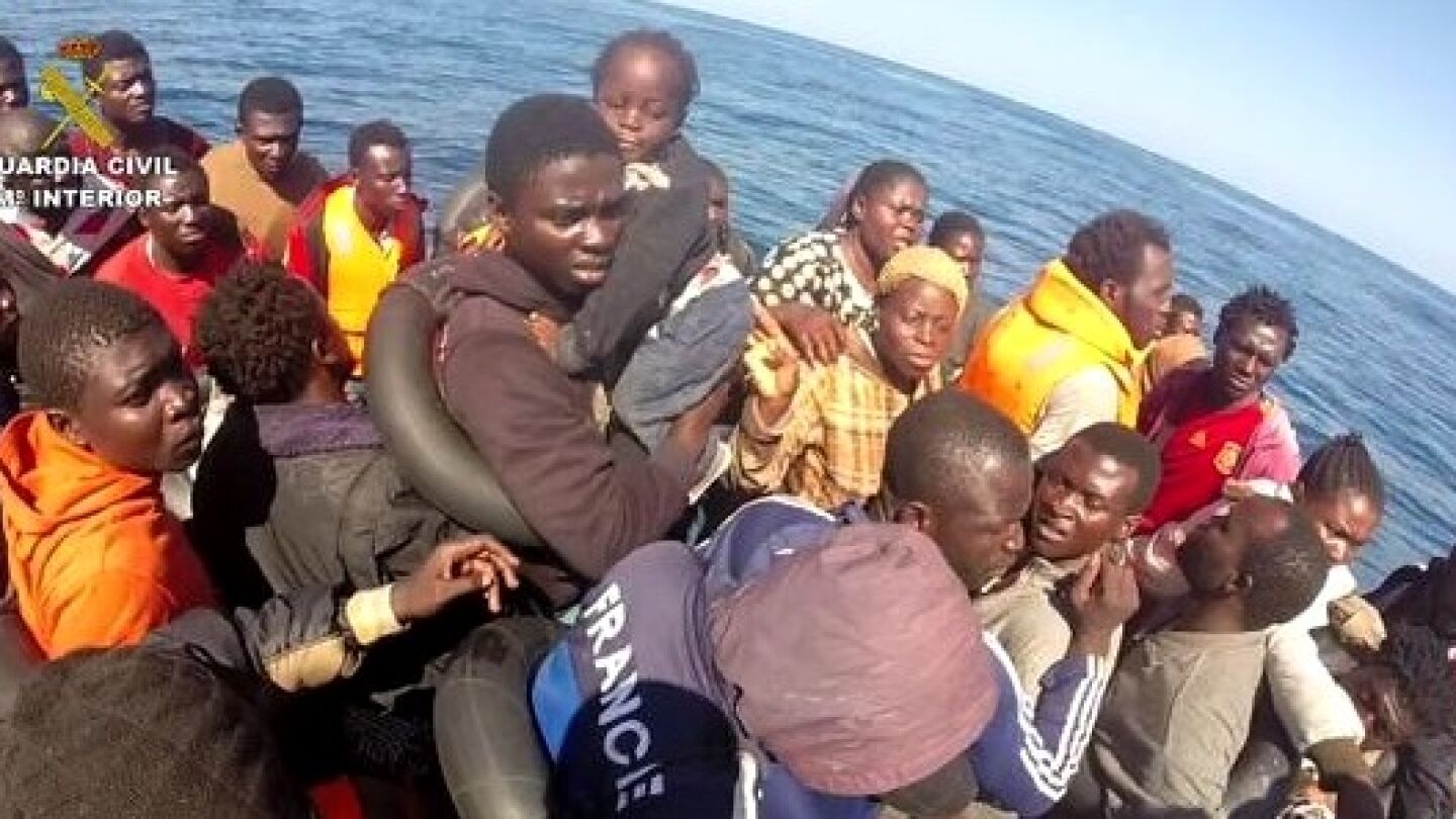 Rescate de inmigrantes