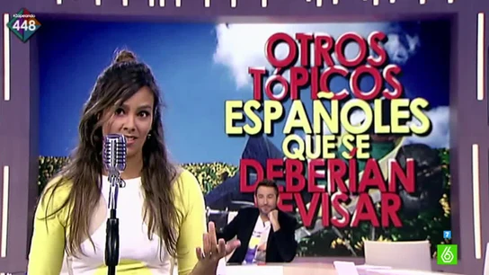 Cristina Pedroche, en una ronda de 'Zapeando' Cristina Pedroche, en una ronda de 'Zapeando'