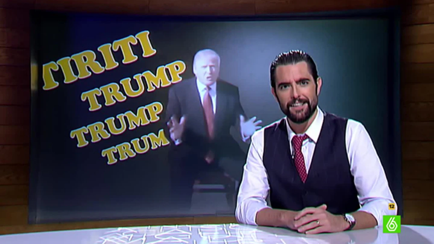 Dani Mateo, en ‘Tiriti Trump Trump Trump’ Dani Mateo, en ‘Tiriti Trump Trump Trump’