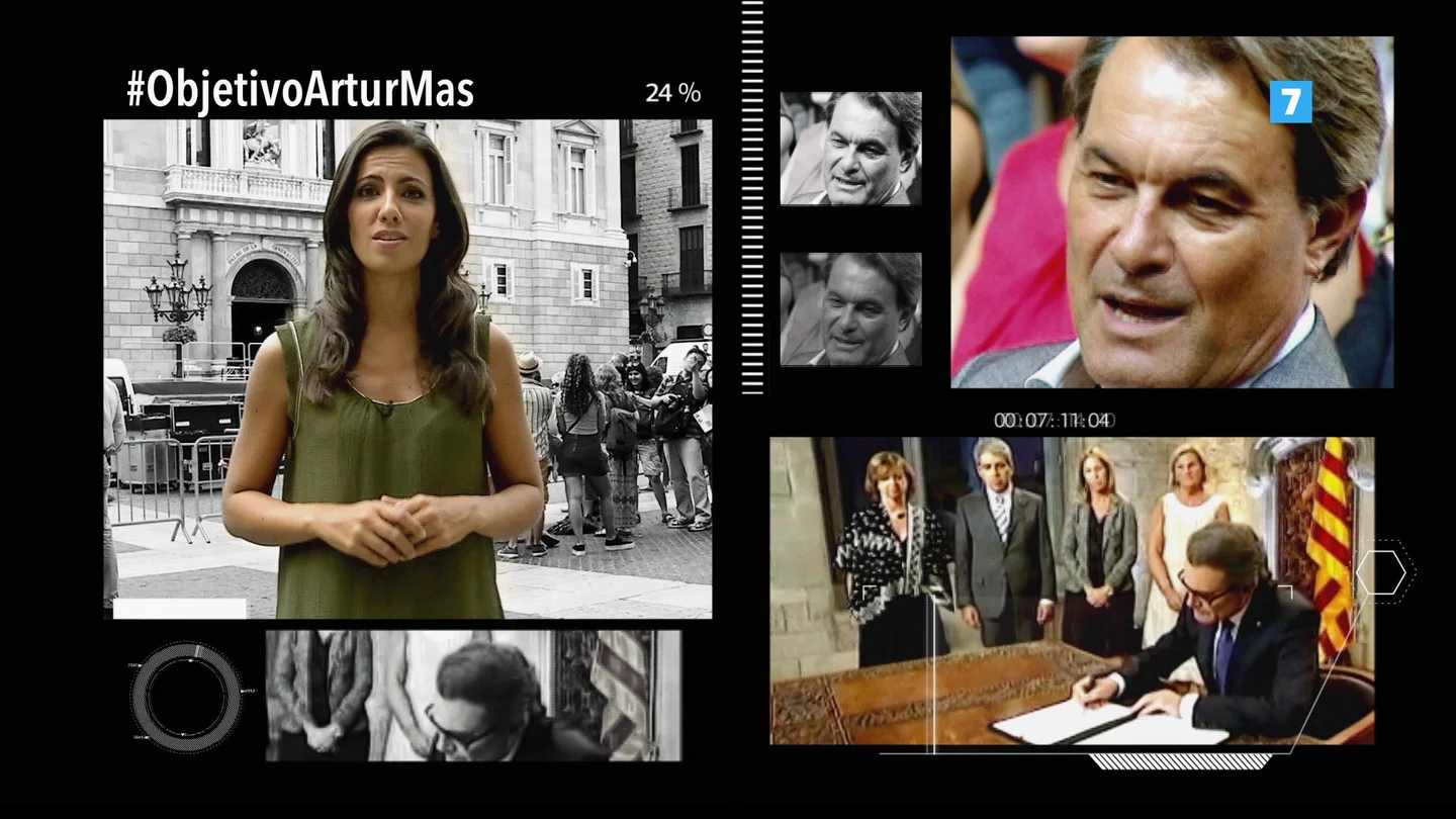 Artur Mas, primer invitado de la nueva temporada de 'El Objetivo' Artur Mas, primer invitado de la nueva temporada de 'El Objetivo'
