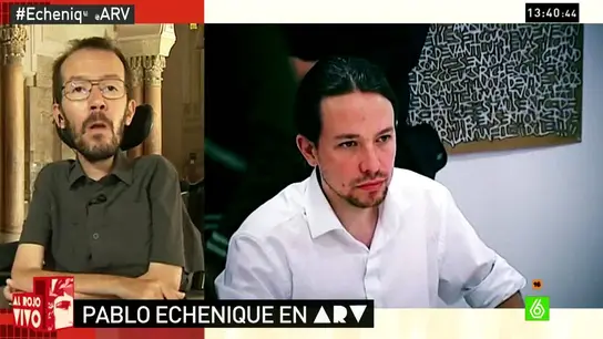 Pablo Echenique en ARV Pablo Echenique en ARV