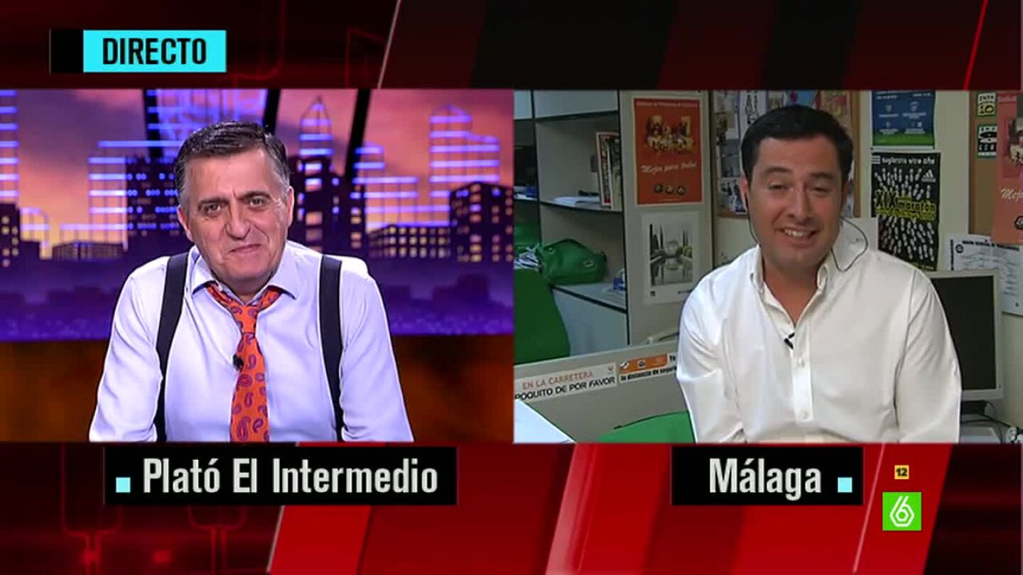 Conexi&oacute;n con Moreno Bonilla en 'El Intermedio'