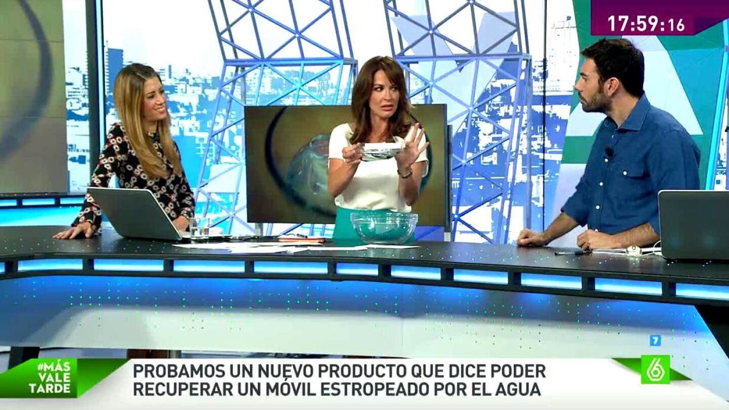Probamos un nuevo producto que dice poder recuperar un m&oacute;vil estropeado por el agua