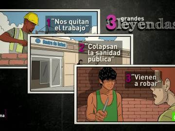 Las 3 leyendas sobre los inmigrantes Las 3 leyendas sobre los inmigrantes