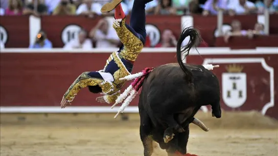 Cogida de López Simón Cogida de López Simón