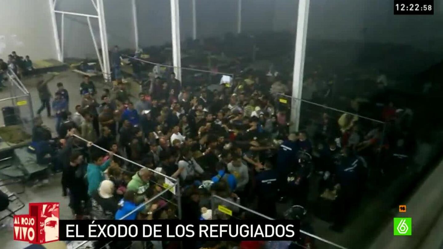 Refugiados en Hungr&iacute;a