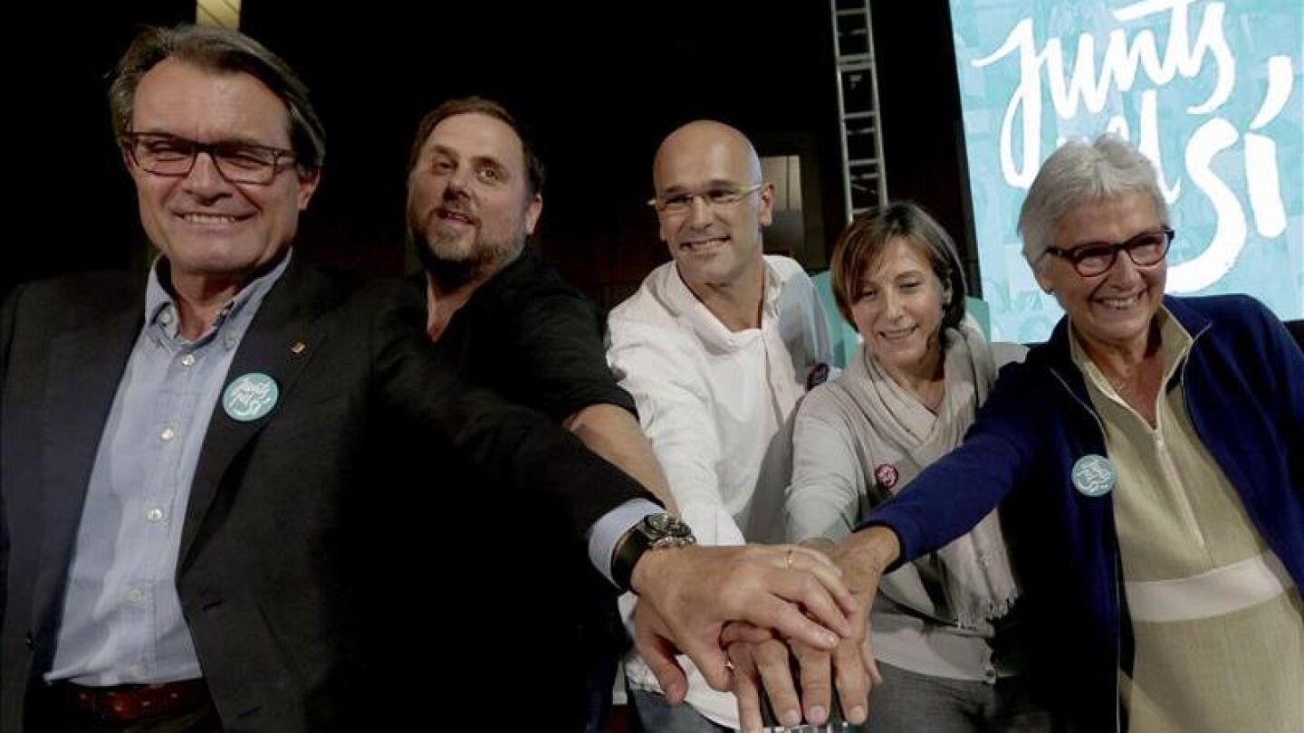 Candidatos de Junts Pel S&iacute;