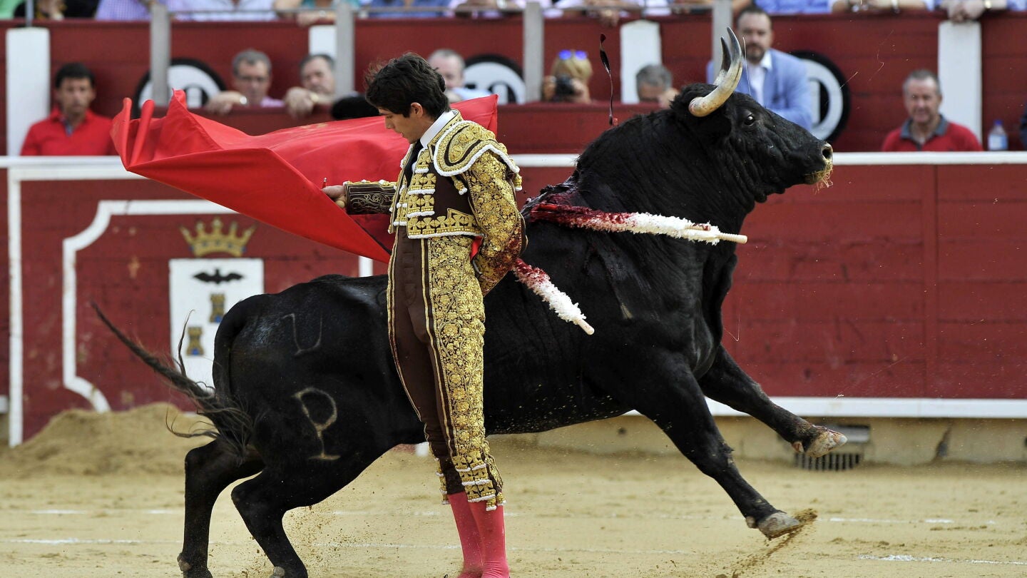 L&oacute;pez SIm&oacute;n toreando
