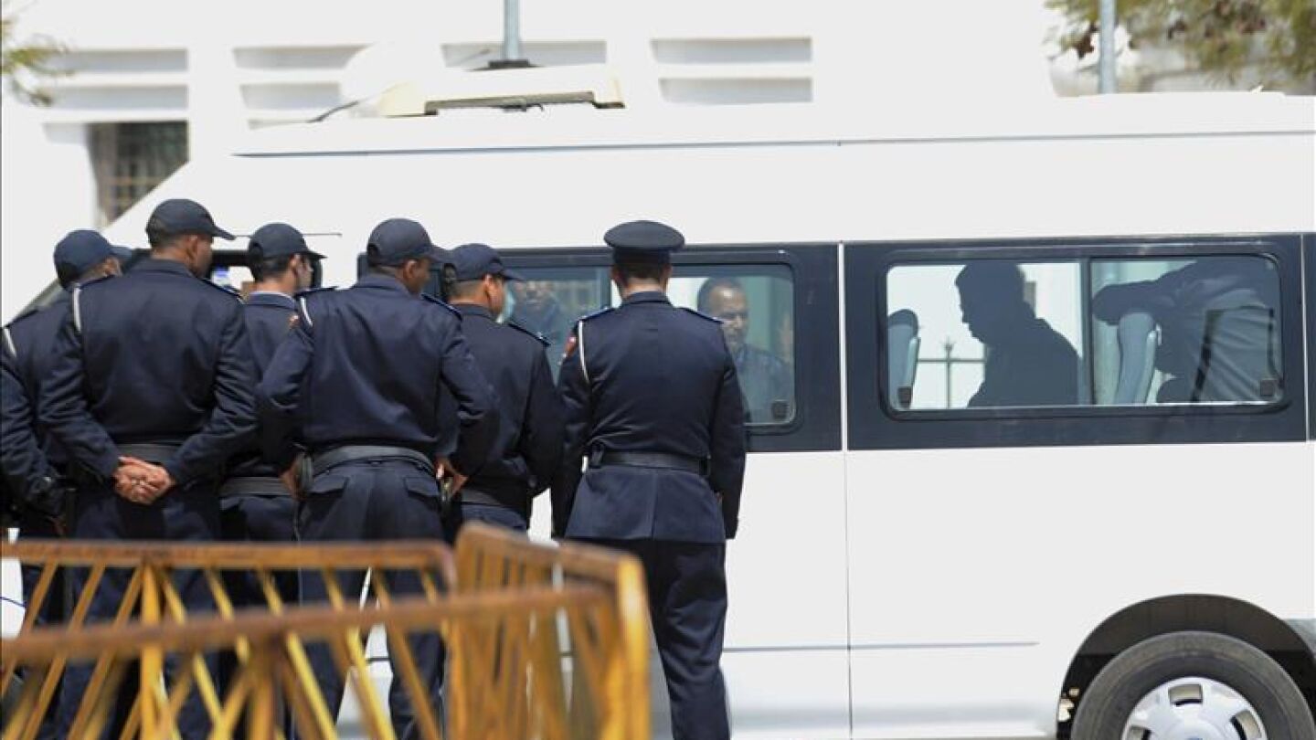 Imagen de polic&iacute;as marroqu&iacute;es