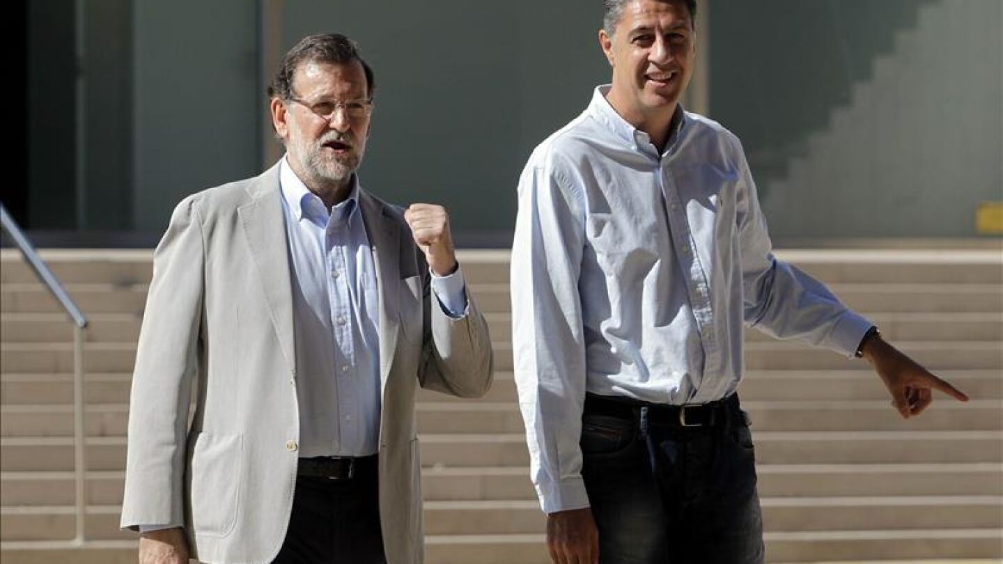 Mariano Rajoy se estrena en la campa&ntilde;a del 27S: "Hay que ir a votar porque son las elecciones m&aacute;s importantes"
