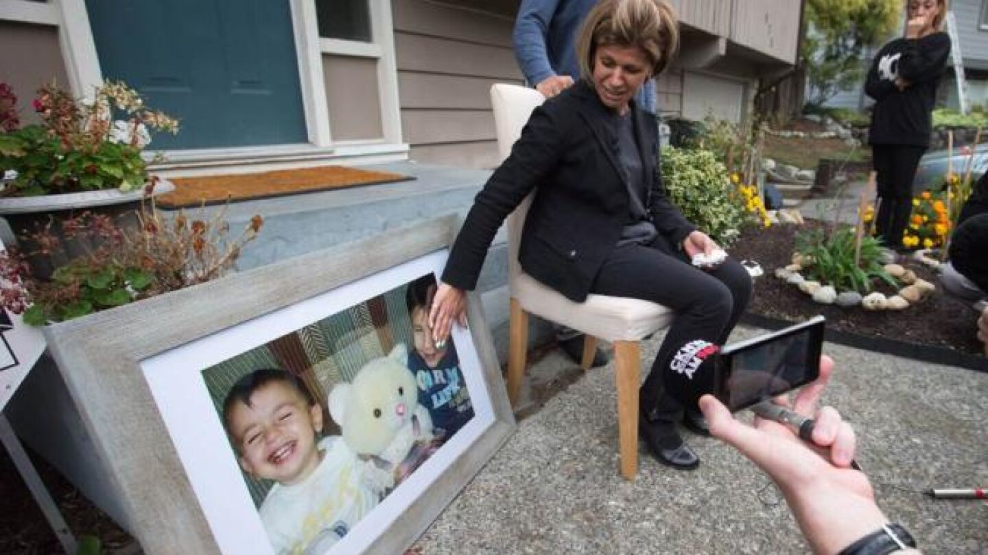 F&aacute;tima Kurdi, t&iacute;a de Aylan Kurdi