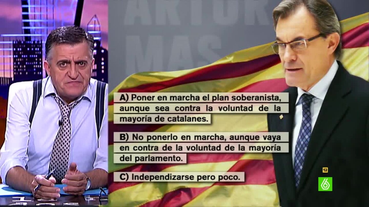 El Gran Wyoming: "La mejor opci&oacute;n para Mas es que se independice poco, como los j&oacute;venes"