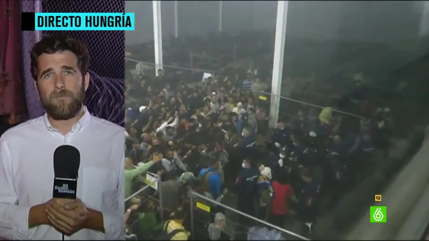 Gonzo conecta en directo para comentar la situación de los refugiados Gonzo conecta en directo para comentar la situación de los refugiados