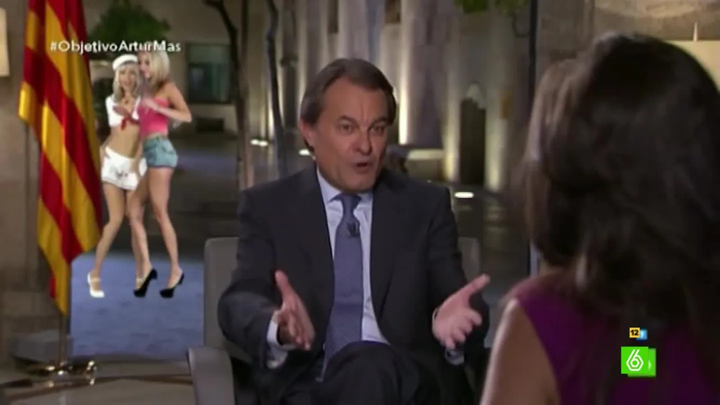 ¿Qué tiene Artur Mas a su espalda que extraña a Ana Pastor? ¿Qué tiene Artur Mas a su espalda que extraña a Ana Pastor?