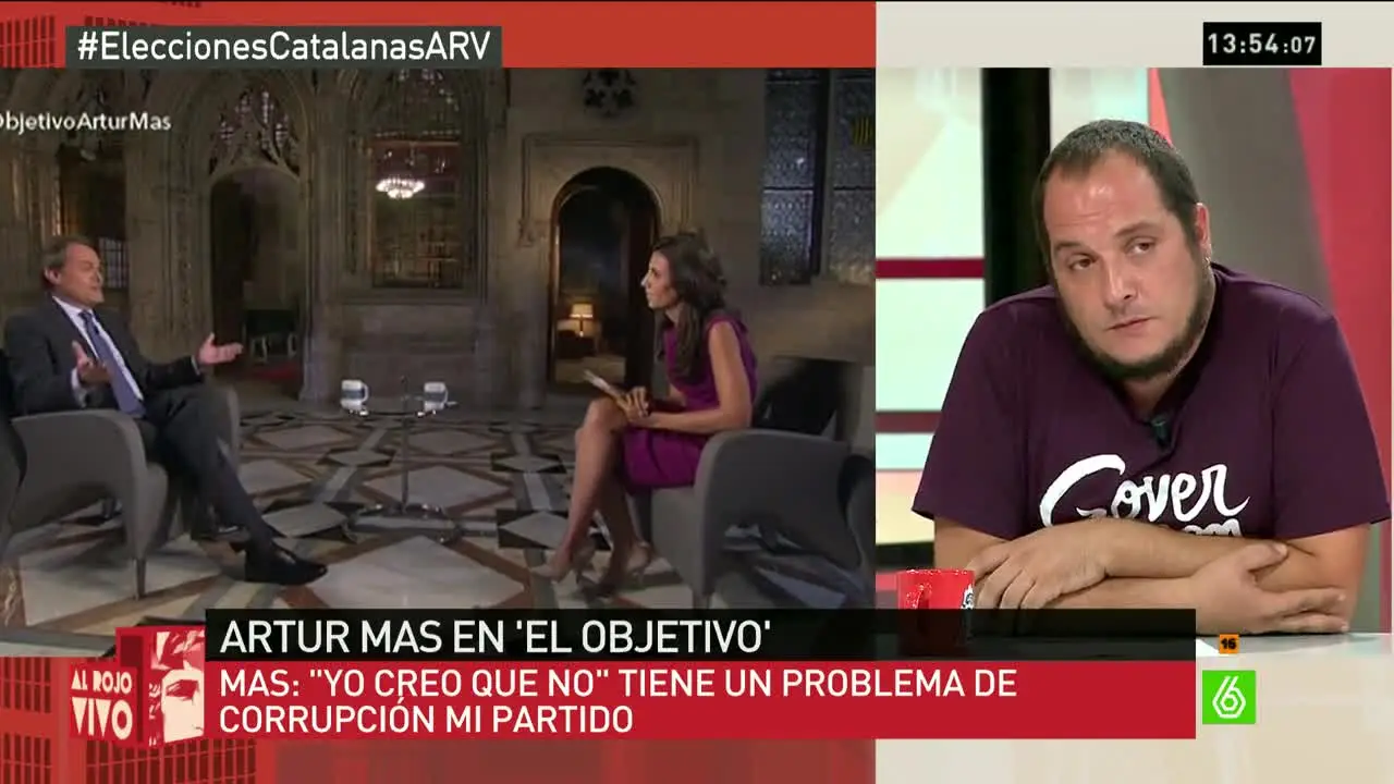 David Fernández, sobre la polémica con Pablo Iglesias: "En Cataluña no hay nadie que se avergüence de sus orígenes"
