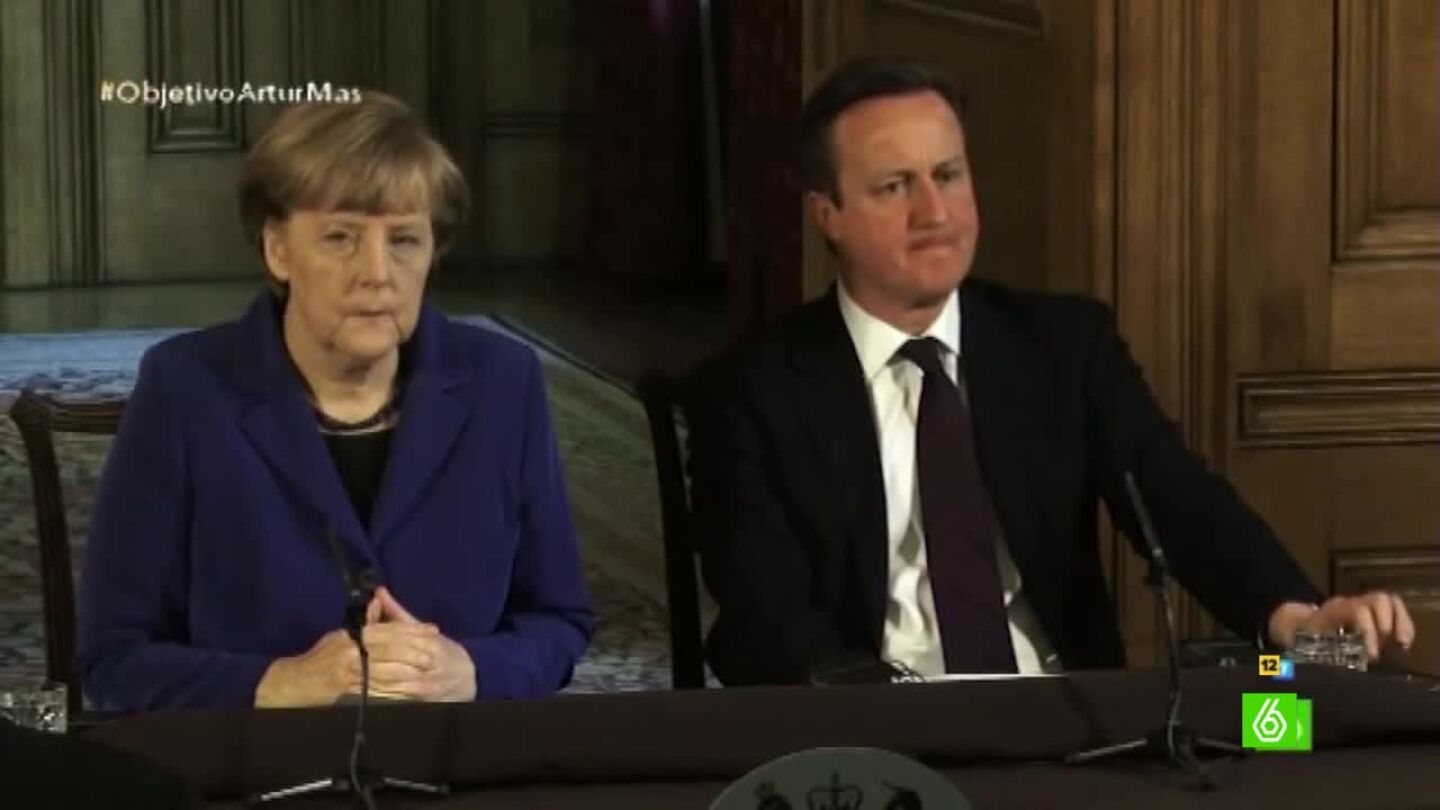 Merkel y Cameron, invitados estrella en 'El Objetivo' de Ana Pastor