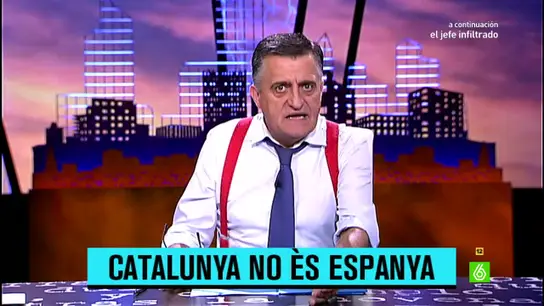 El Gran Wyoming da con la clave del poco entendimiento entre España y Cataluña El Gran Wyoming da con la clave del poco entendimiento entre España y Cataluña