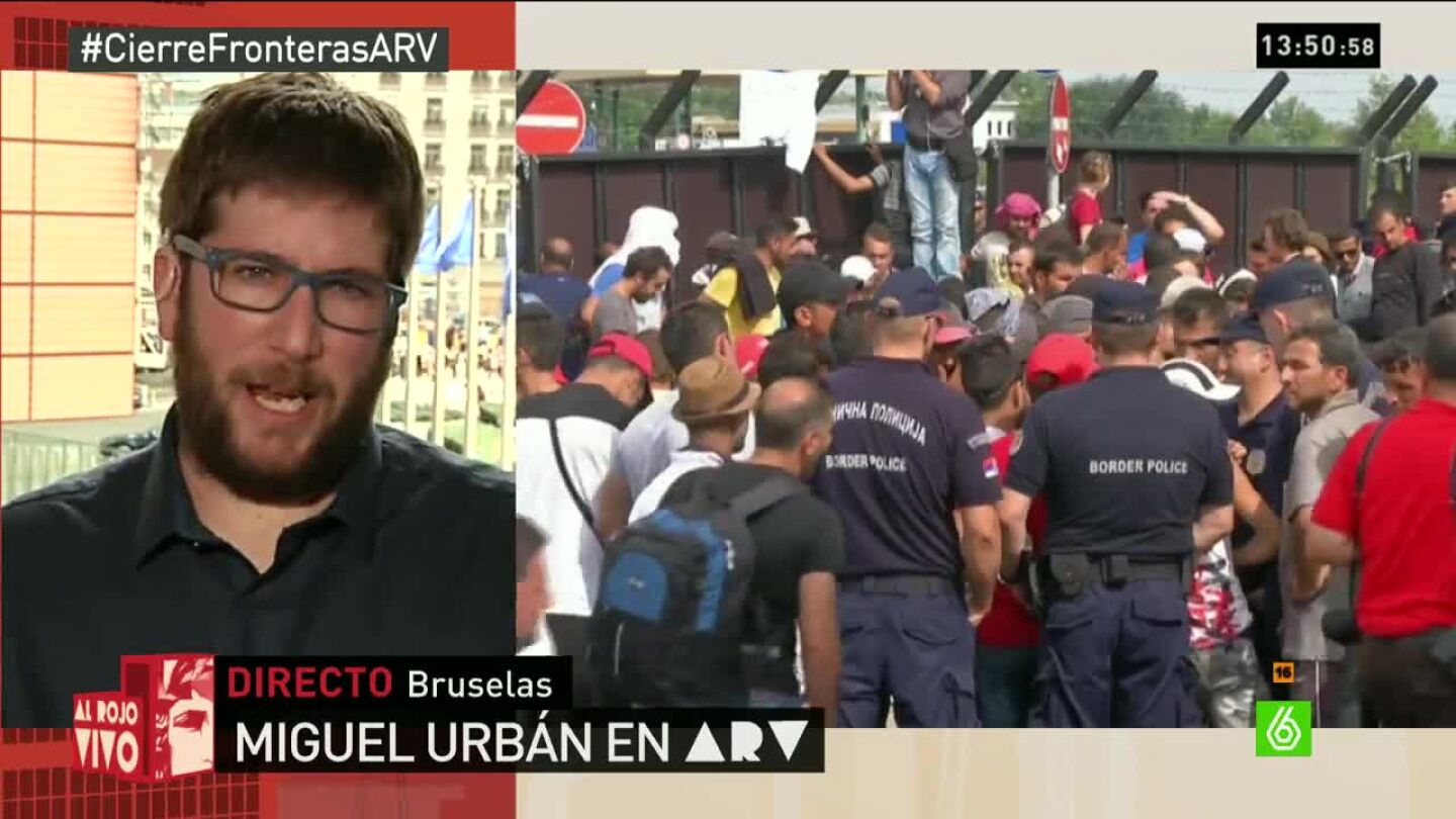 Miguel Urb&aacute;n: "Las palabras de Merkel y Juncker, sin pol&iacute;ticas concretas, se las lleva el viento, pero las vallas quedan"
