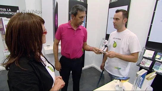 Sergio, el dependiente de tarde Yoigo en 'El Jefe infiltrado' Sergio, el dependiente de tarde Yoigo en 'El Jefe infiltrado'