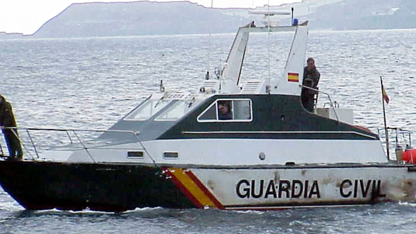 Equipos de salvamento de la Guardia Civil.