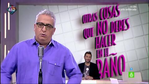 Nueva ronda r&aacute;pida de 'Zapeando' sobre cosas que no hacer en el ba&ntilde;o