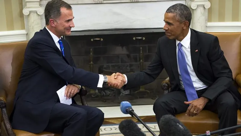 Obama y Felipe VI Obama y Felipe VI