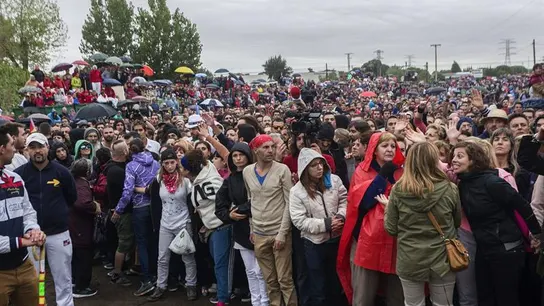 Los animalistas denuncian que se soltara el Toro de la Vega cuando ellos aún estaban en el recorrido Los animalistas denuncian que se soltara el Toro de la Vega cuando ellos aún estaban en el recorrido