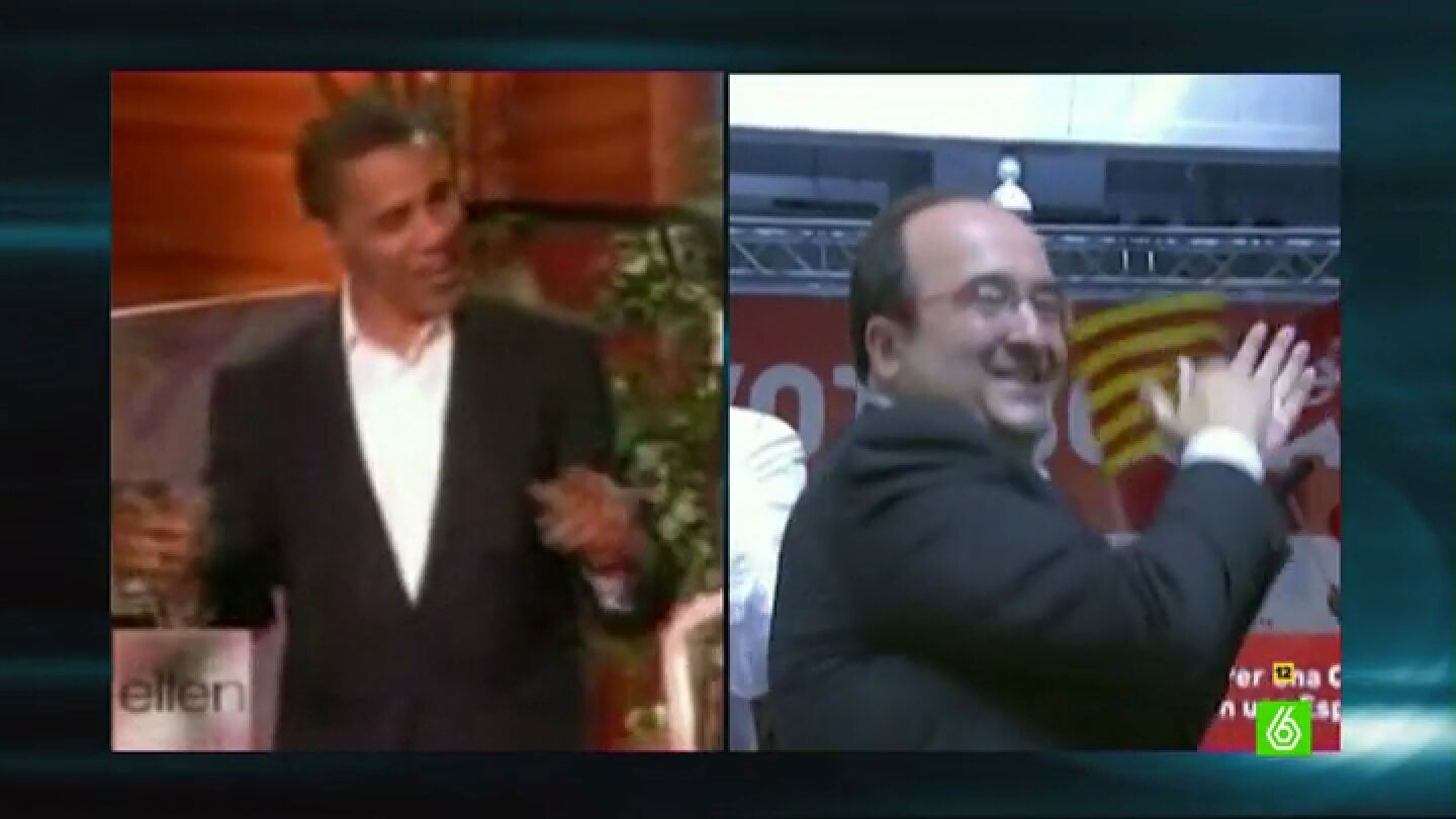 Duelo de bailes entre Obama e Iceta