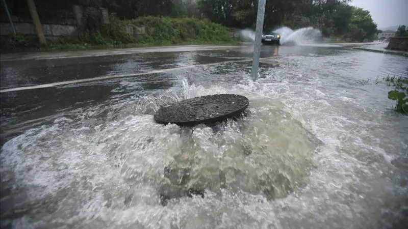  130 kil&oacute;metros por hora y lluvias de hasta 110 litros por metro cuadrado en Galicia
