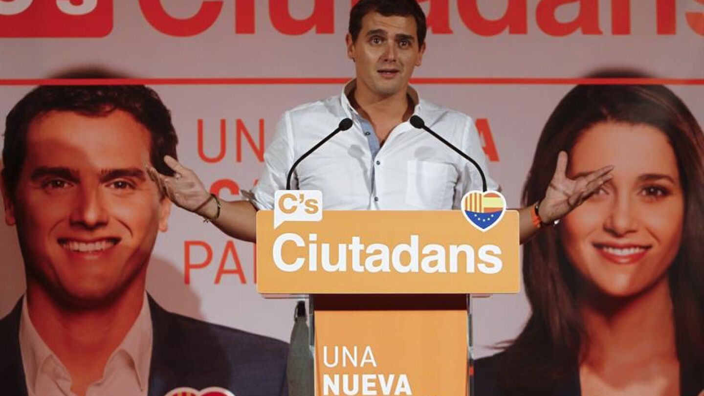 El presidente de Ciudadanos, Albert Rivera 