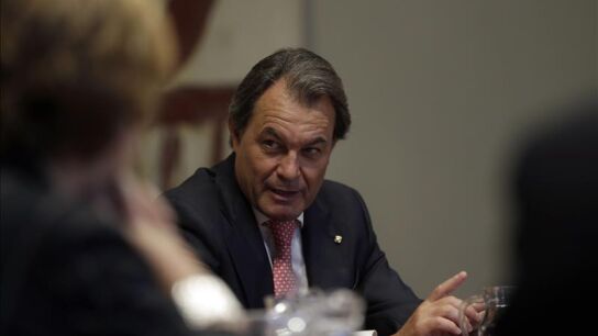 El presidente de la Generalitat, Artur Mas