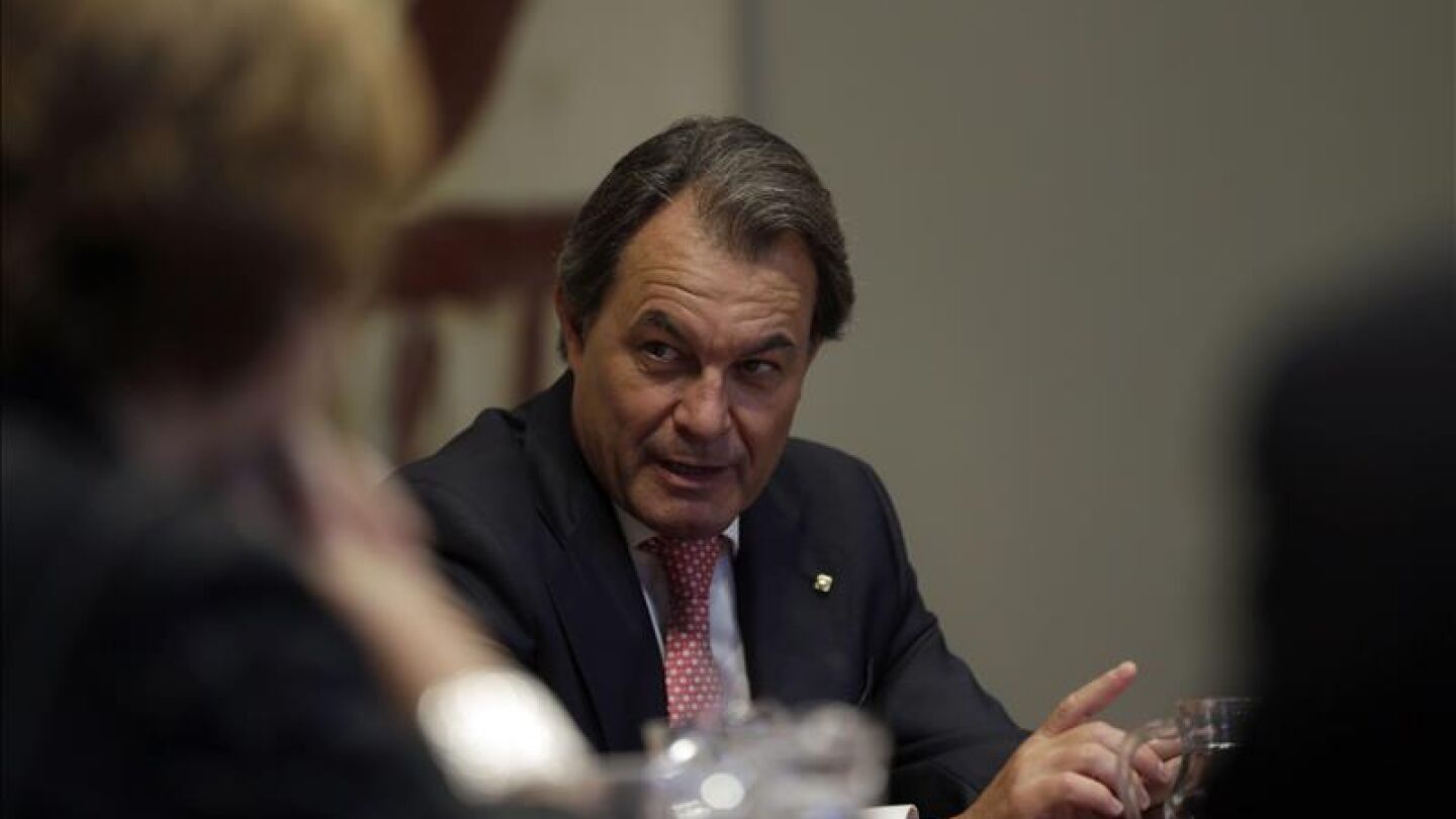 El presidente de la Generalitat, Artur Mas