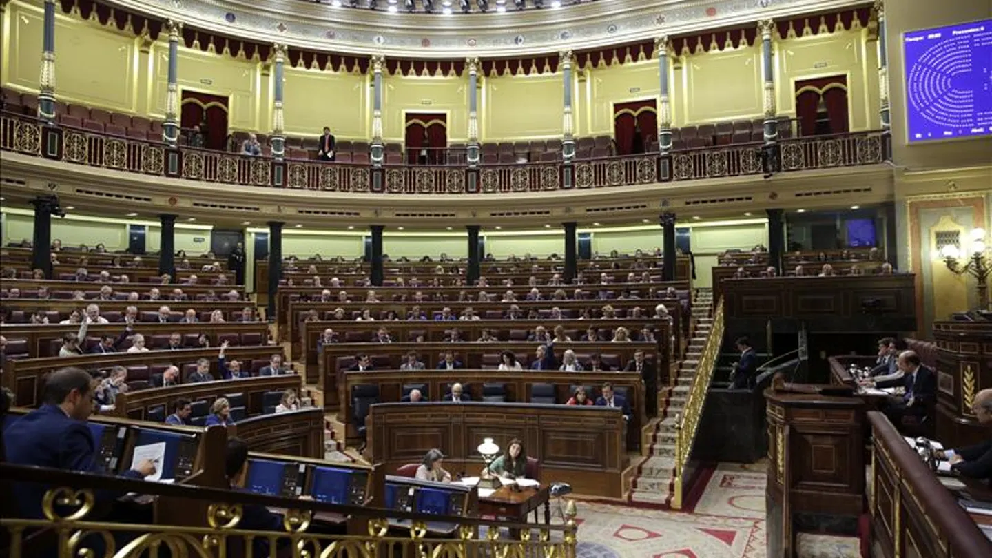 Vista general del pleno del Congreso Vista general del pleno del Congreso