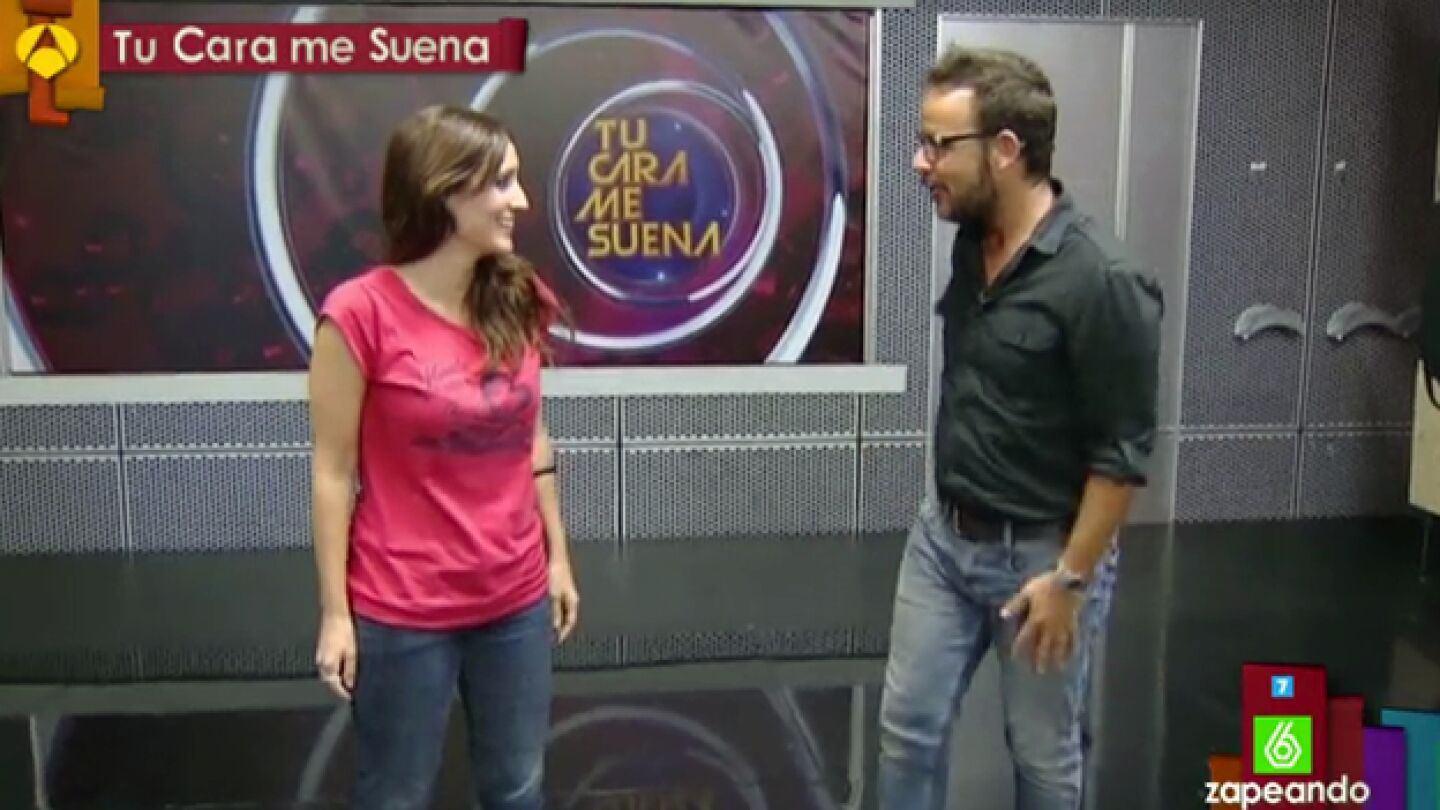 Ana Morgade, en sus ensayos en 'Tu cara me suena'