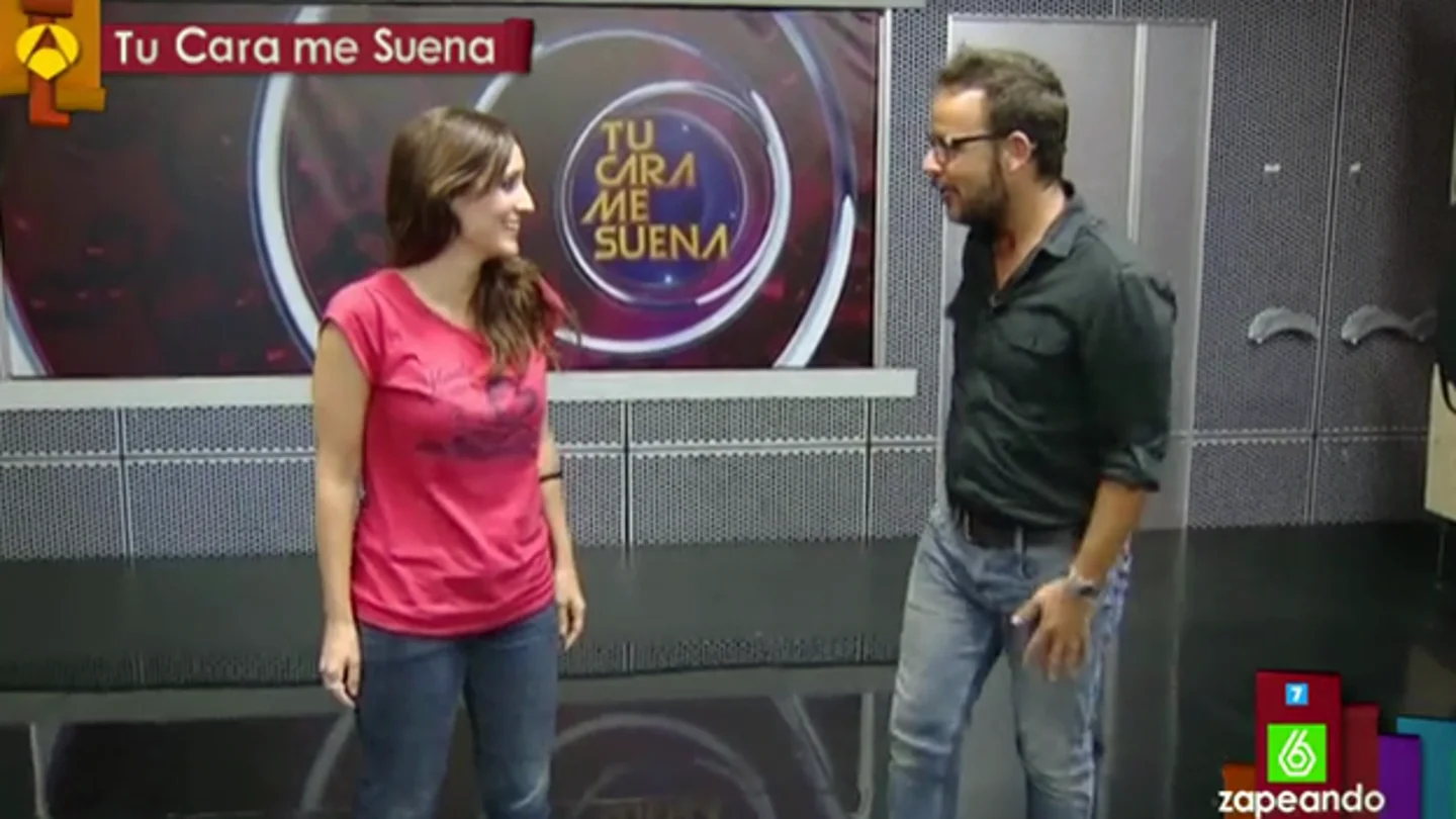 Ana Morgade, en sus ensayos en 'Tu cara me suena' Ana Morgade, en sus ensayos en 'Tu cara me suena'
