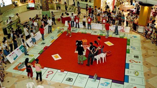 Tablero con el que Monopoly celebra su 80 aniversario Tablero con el que Monopoly celebra su 80 aniversario