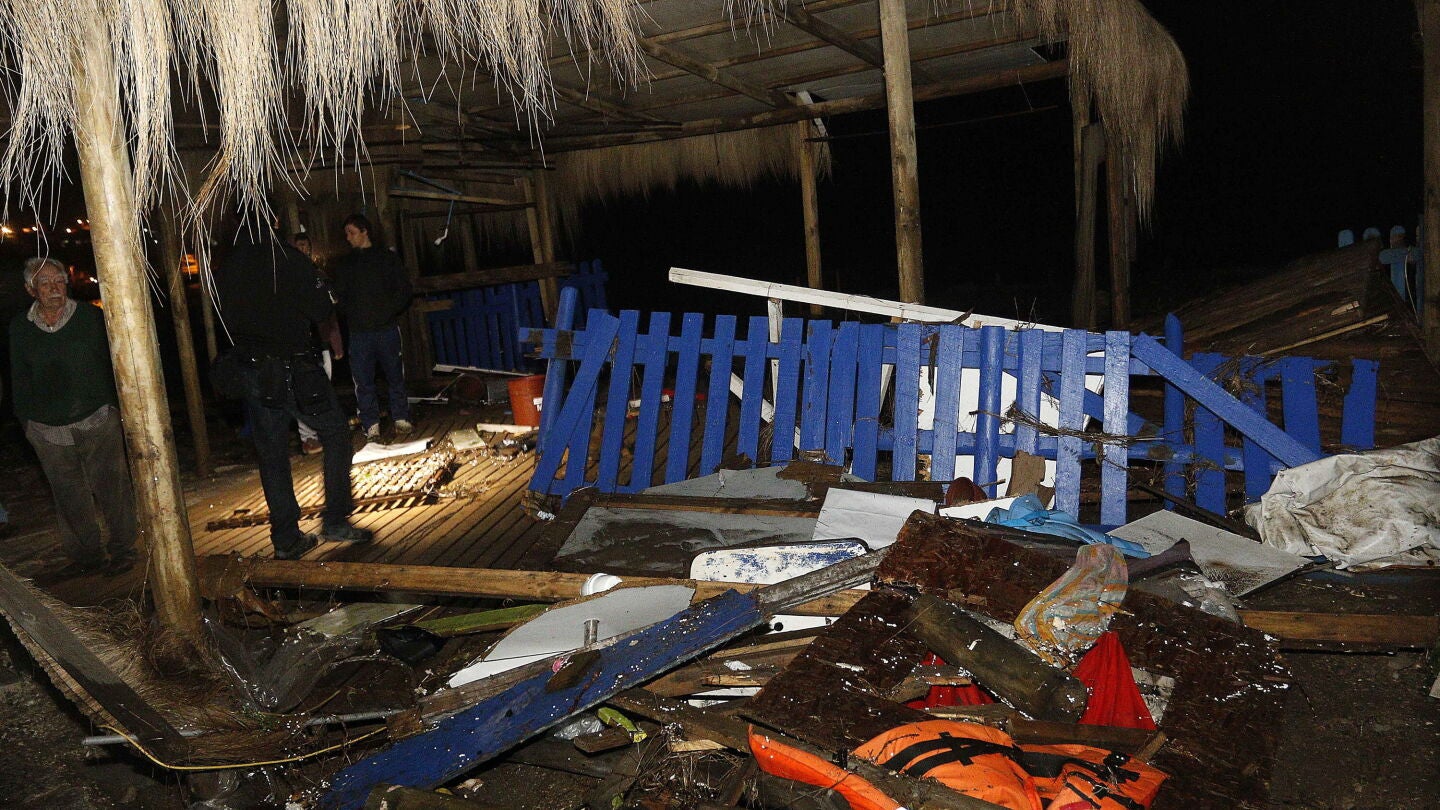 Destrozos tras el sismo en Chile