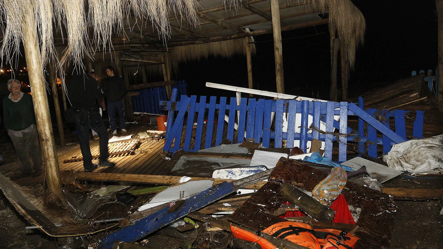 Destrozos tras el sismo en Chile Destrozos tras el sismo en Chile
