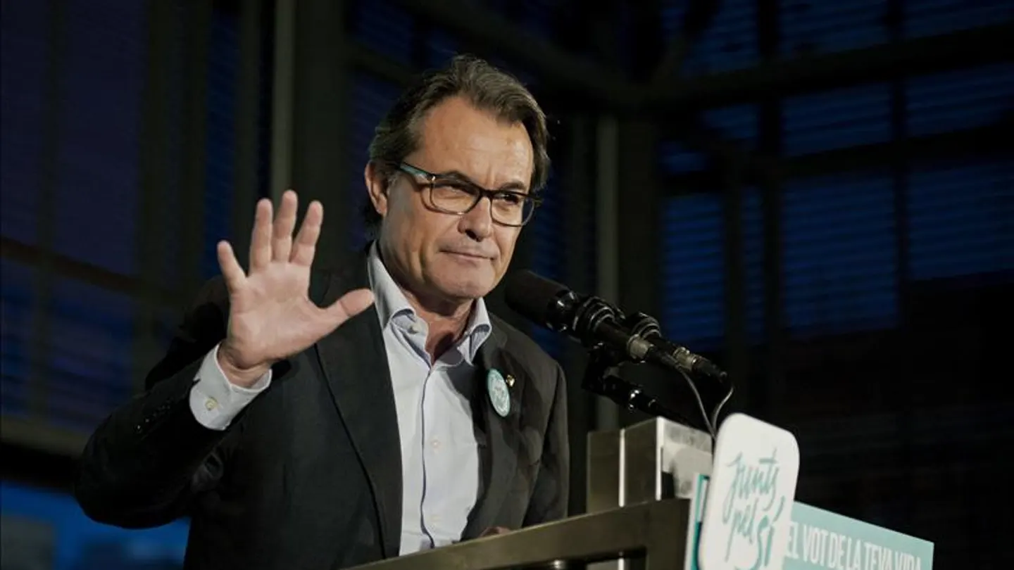 Artur Mas en un acto de Junts Pel Sí Artur Mas en un acto de Junts Pel Sí
